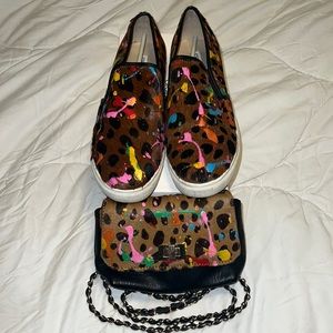 🔥🔥🔥Women Steve Madden Sneakers with Crossbody Handbag🔥🔥🔥